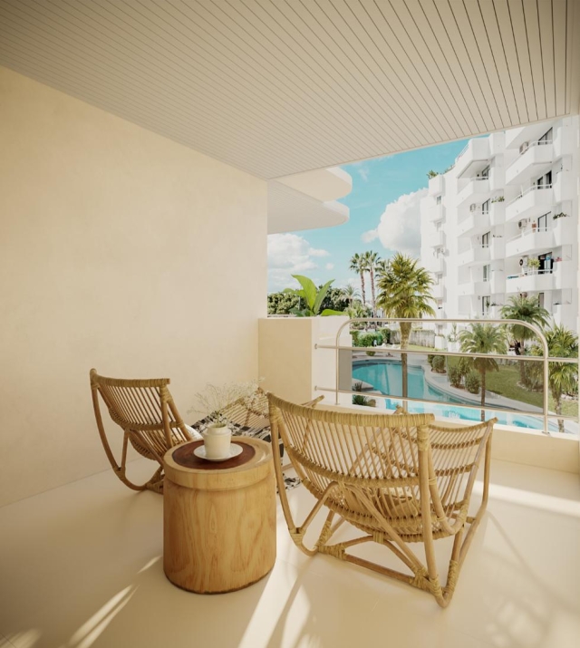 Resa Estates Ibiza for sale te koop Apartment Botafoch terrace pool.jpg